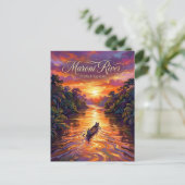 Maroni River French Guiana ポストカード (スタンド正面)