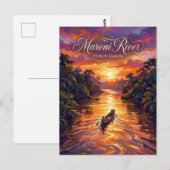 Maroni River French Guiana ポストカード (正面/裏面)