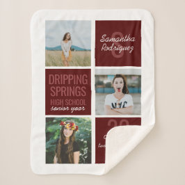 Maroon 3-Photoおもしろいボックスクラス年Sherpa毛布 シェルパブランケット