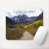 Maroon Bells Colorado Souvenir マウスパッド (マウス)