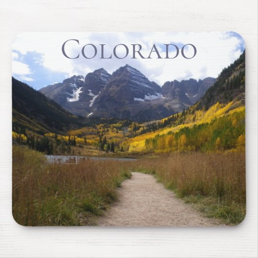 Maroon Bells Colorado Souvenir マウスパッド (正面)