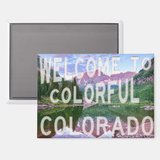 Maroon Bells Magnet マグネット (正面/裏面)