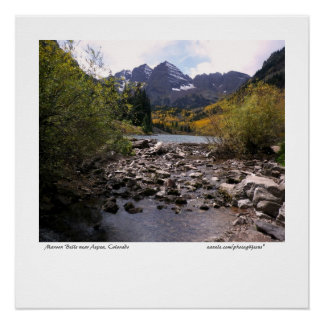 Maroon Bells Poster ポスター