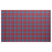 Maroon Blue Red Plaid Tartan Design  ファブリック (ヤード)