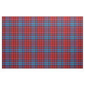 Maroon Blue Red Plaid Tartan Design  ファブリック (ファットクウォーター)