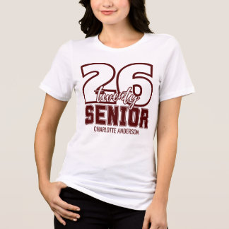 Maroon Class of 2026 Graduation トライブレンドＴシャツ