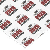 Maroon Class of 2026 Graduation Party ショートテーブルランナー (コーナー)