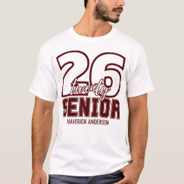 Maroon Class of 2026 Graduation Tシャツ
