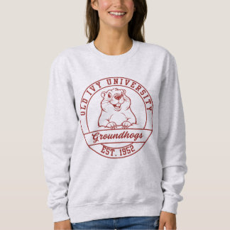 Maroon Groundhogs Light Sweatshirt - Women's スウェットシャツ