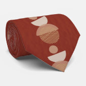 Maroon Patterned Neck Tie ネクタイ (ロール)