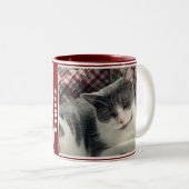 Maroon Pet Photos and Names  ツートーンマグカップ (正面右)
