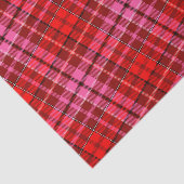 Maroon Red Pink Plaid Tartan Design  薄葉紙 (詳細)