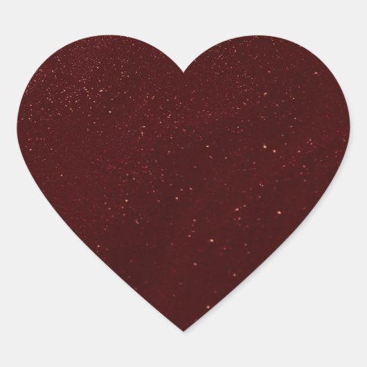 Maroon Sand ハートシール (正面)