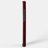 Maroon Sand Samsung Galaxyケース (右側面)