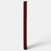 Maroon Sand Samsung Galaxyケース (左側面)