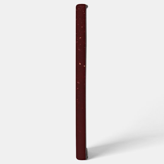 Maroon Sand Samsung Galaxyケース (左側面)