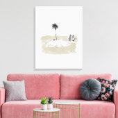 Marooned Painterキャンバス印刷 キャンバスプリント (インサイチュ (リビング))