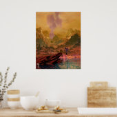 Marooned Version 2.0 (22" x 28")アートプリントポスター ポスター (キッチン)