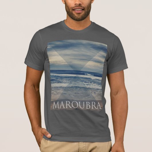 "Maroubra壊れ目" Tシャツ (正面)