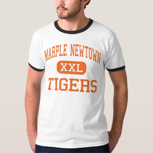Marple Newtown -トラ- Newtown高スクエア Tシャツ (正面)
