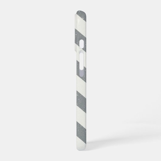 Marquage Routier Diagonal Rétro iPhone 16ケース (左側面)