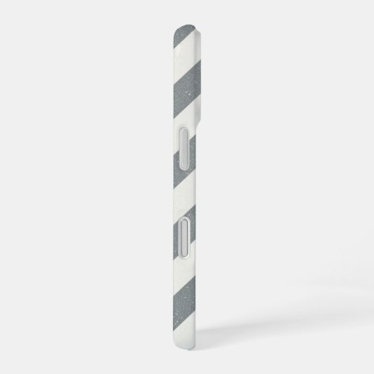 Marquage Routier Diagonal Rétro iPhone 16ケース (右側面)
