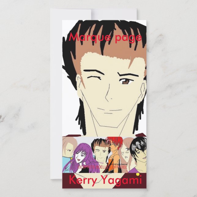 Marque page Esprits Scellés (正面)