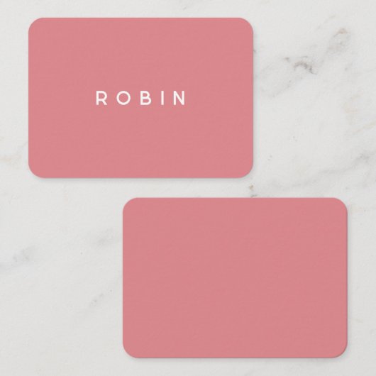 Marque Place Colorus - Rose プレイスカード (正面/裏面)