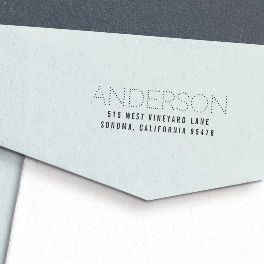 Marquee Lights差出人住所 セルフインキングスタンプ