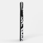 Marquesanパターンの種族の入れ墨のデザイン Case-Mate iPhoneケース (裏面/右)