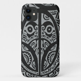 MarquesasのスタイルのKultureの入れ墨のIphoneの場合 iPhone 11 ケース
