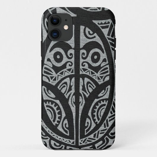 MarquesasのスタイルのKultureの入れ墨のIphoneの場合 Case-Mate iPhoneケース (裏面)