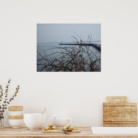 Marquet Breakwall写真 ポスター (キッチン)