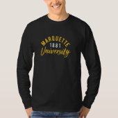 Marquette University Golden Eagles Classic Script Tシャツ (正面)