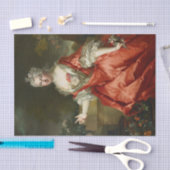 Marquise de Fortia by Nicolas de Largiliere 薄葉紙 (クラフト)