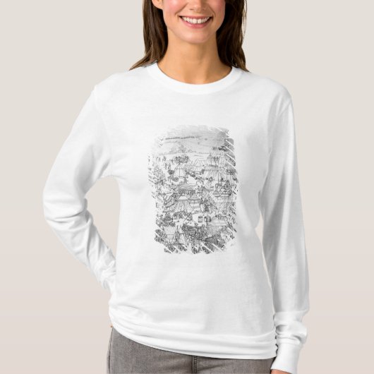 Marquisonの王ヘンリー八世の野営 Tシャツ (正面)