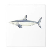 Marrajo - Isurus oxyrinchus ノートパッド (正面)