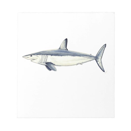 Marrajo - Isurus oxyrinchus ノートパッド (正面)
