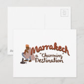 Marrakech Charming Destination ポストカード (正面/裏面)