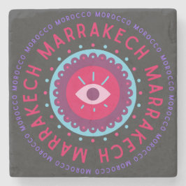 Marrakech Eyes ストーンコースター