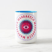Marrakech Eyes ツートーンマグカップ (中央)