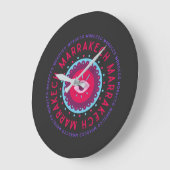 Marrakech Eyes ラージ壁時計 (傾斜)