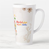 Marrakech Glows – Vibrant Moroccan Art Tee カフェラテマグ (右)