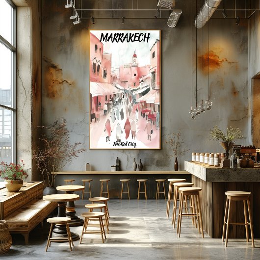 Marrakech: La Ciudad Roja ポスター