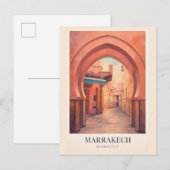 Marrakech Postcard ポストカード (正面/裏面)