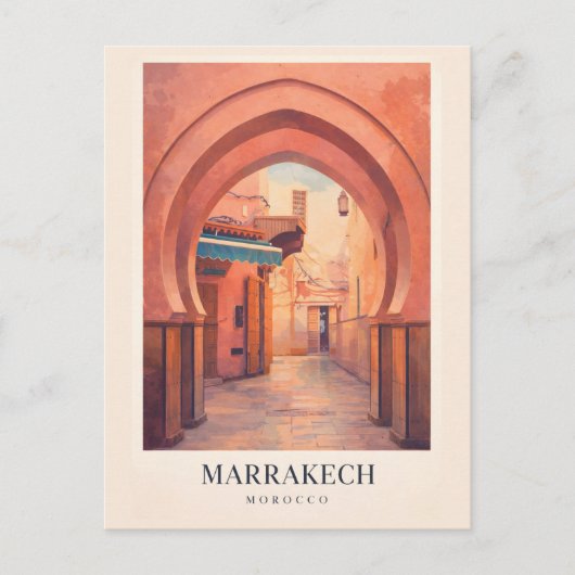 Marrakech Postcard ポストカード (正面)