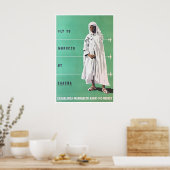 Marrakesh Art Morocco Travel Poster Casablanca ポスター (キッチン)