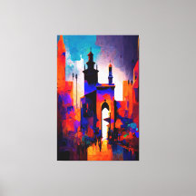Marrakesh, Morocco(The Red City), Canvas Print