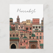 Marrakesh Morocco Travel ポストカード (正面)
