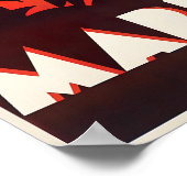 Marrakesh Print Moroccan Art Morocco Travel Poster ポスター (角)